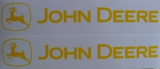 DECAL SET for Late JOHN DEERE Pedal Tractor Wagon, Adhesive Backed, 8" JP128