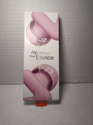 Alpine Silence Earplugs for Sleep, Focus & Travel - V-Shape Fit & Soft Oval Tips
