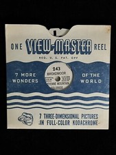 Viewmaster Single Reel- Broadmoor Cheyenne Mountain, Colorado- Sawyer s- 243