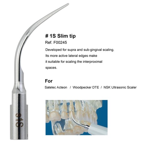 Dental Ultrasonic Piezo Scaler Handpiece P5 Newtron Satelec ACTEON Tip DTE HD-7L - Picture 70 of 188