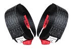 Pair (2) - Tow Strap 30ft 3" Recovery Rescue 6.5T 14000 LB Winch Heavy Duty 3x30