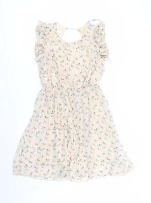 Max C Damen Beige Tier Polyestermischung Größe 8