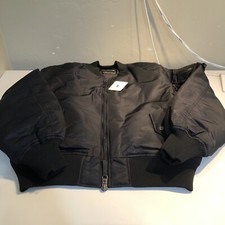 Fabletics Women's Iconic Oversized Bomber Jacket Black L