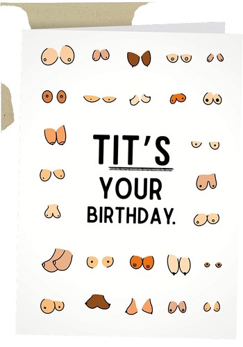 Religious Birthday Card For Priest - Gold Foil Cross Design With Prayer Message