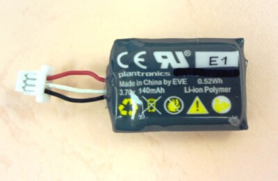 Original 3-wire Batterie 212367-01 für Plantronics Savi CS540 Neu Modell Headset