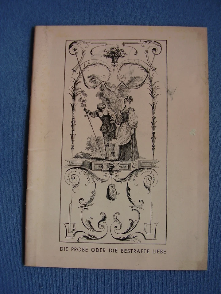 Renaissance-Theater Die Probe oder die bestrafte Liebe Programm-Büchlein 1960 - Bild 2 von 4