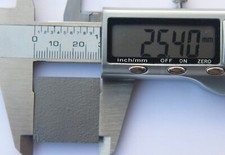 1 Pyrolytic graphite square 25 mm x 25 mm x 1 mm - sent worldwide