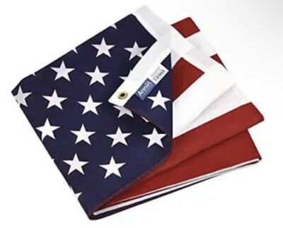 BRAND NEW Annin Flagmakers PolyCotton U.S. Flag 3 X 5 With Grommets Made in USA