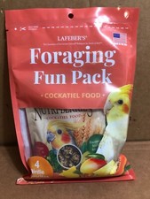 Lafeber Cockatiel Foraging Fun 4-Pack Nutri-berries 5 oz Parrot Treats 