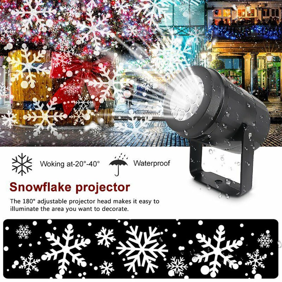 Christmas Snowflake Projector Light LED Laser Outdoor Lamp Xmas Gift christmas-snowflake-projector-light-led-laser-outdoor-lamp-xmas-gift