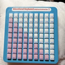 Vintage Math Press And See Educational Keyboard Addition  Subtraction