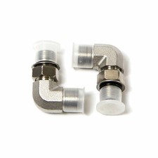 SeaStar HF6004 Marine ORB Fitting Kit, 90 Deg. Elbow, SS