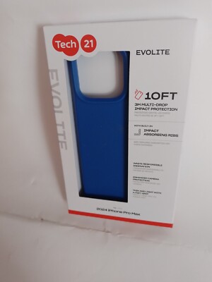 Tech21 iPhone 16 Pro Max EvoLite Handyhülle Blau
