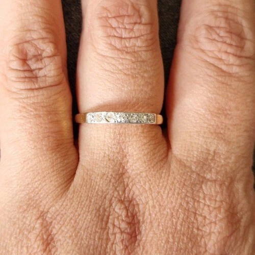 Diamonds set hotsell in platinum