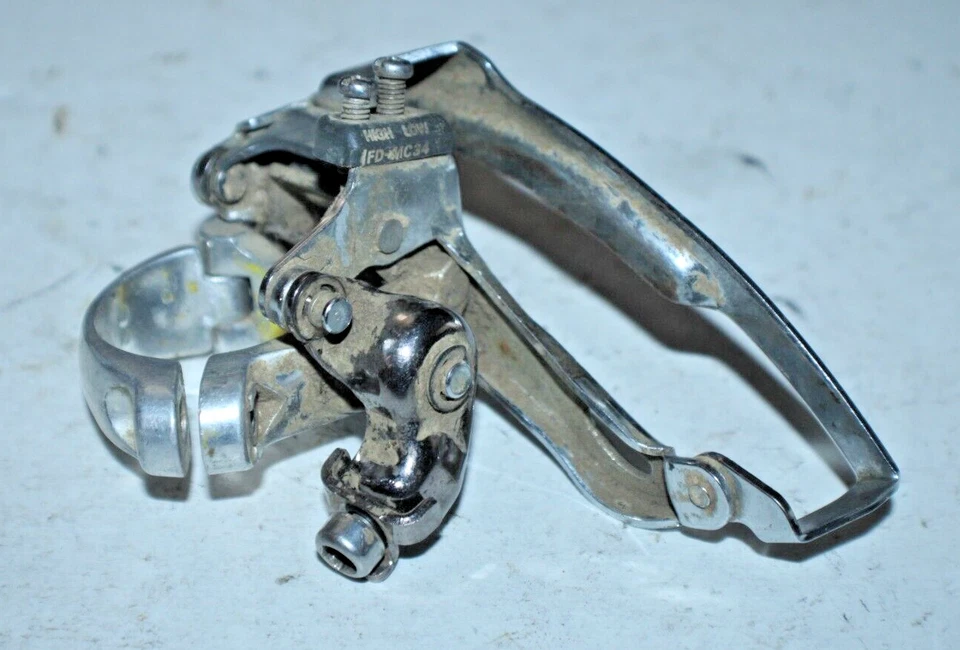 Shimano STX Triple Front MTB Derailleur FD-MC34 66-69° 31.8mm Clamp USA Shipper - Image 3 of 4