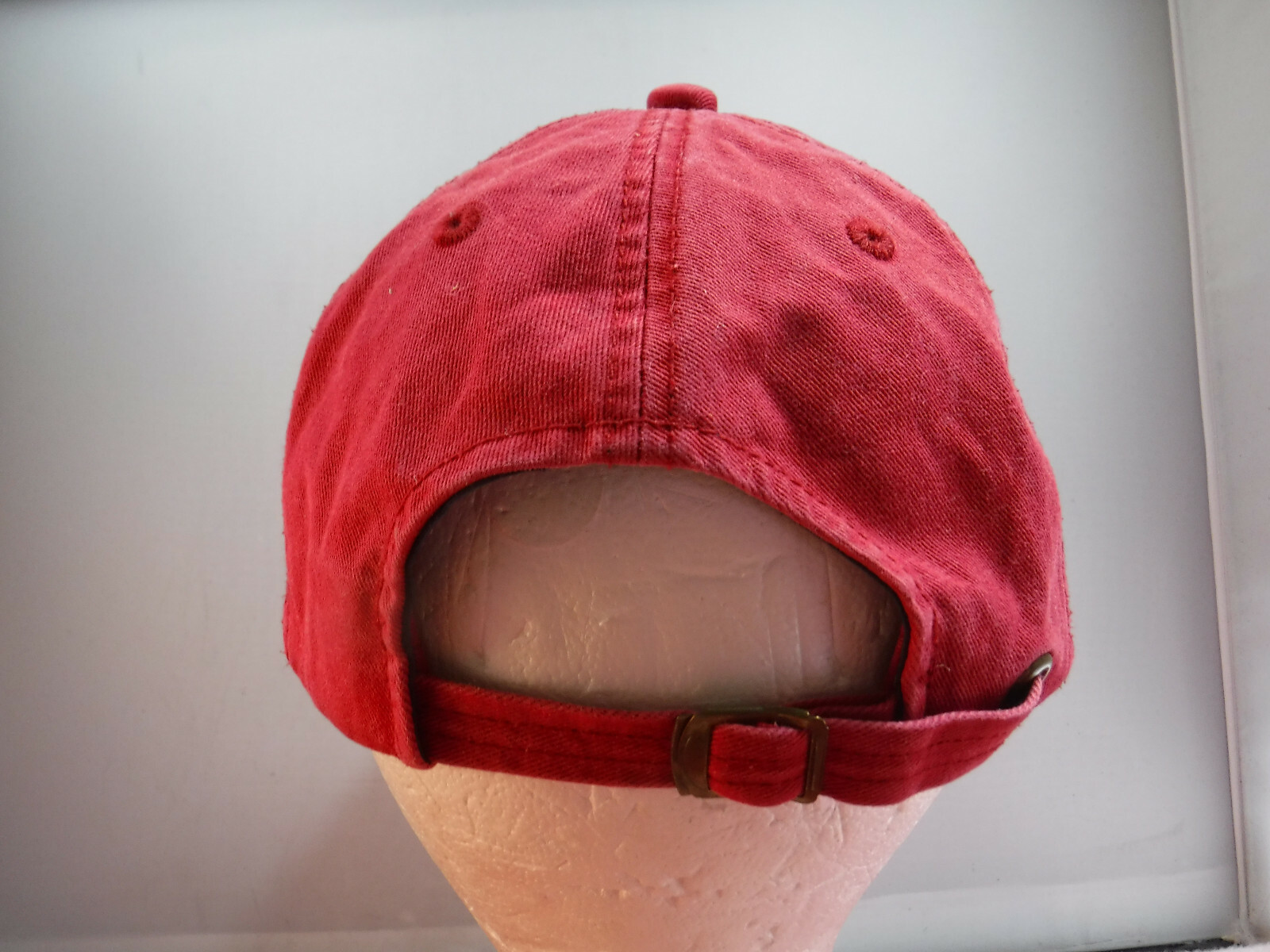 FC8 Greenlife Grocery Red Embroidered Logo Ball Cap Hat