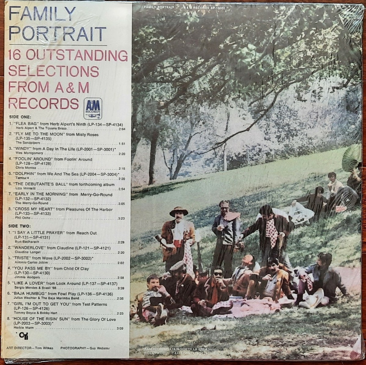 Family Portrait 16 Selections Herb Alpert More Jazz Easy Rock