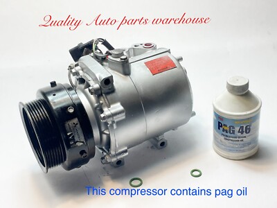 91-93 Mitsubishi 3000GT Dodge Stealth DOHC Reman. AC Compressor w/6 ...