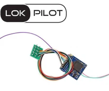 ESU 59220 ~ New 2025 ~ LokPilot V5.0 DCC ~ 8 Pin NEM652 ~ Function Only Decoder