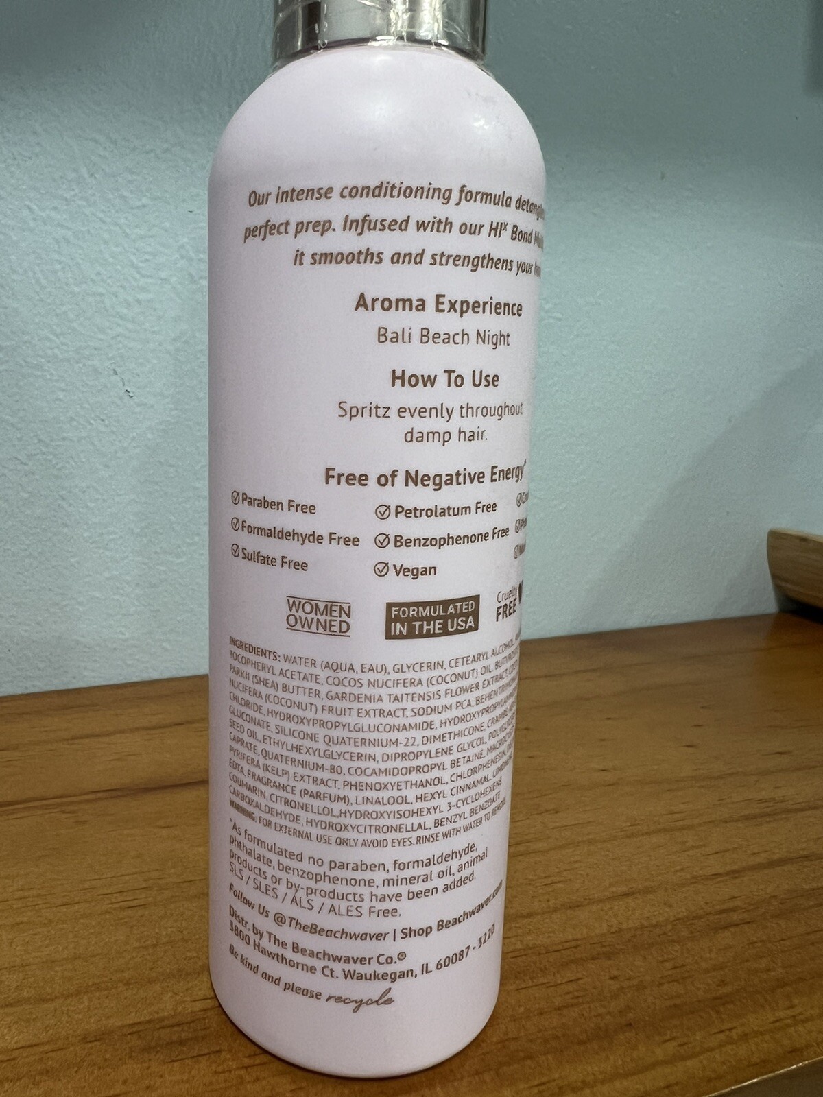 THE BEACHWAVER CO Luxe Leave-in Conditioning Detangler 6 Oz, 2 Pack NEW SEAL