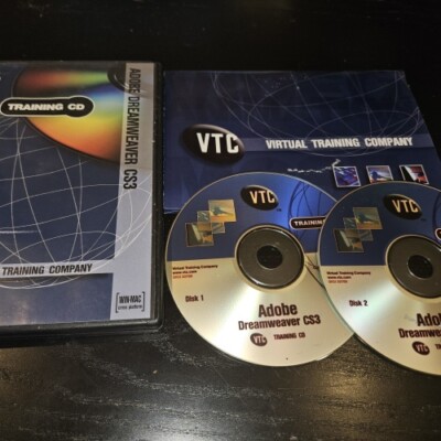 Adobe Dreamweaver CS3 VTC Training CD