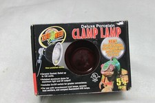 Zoo Med Deluxe Porcelain Clamp Lamp Heat Snake, Lizard, Reptile