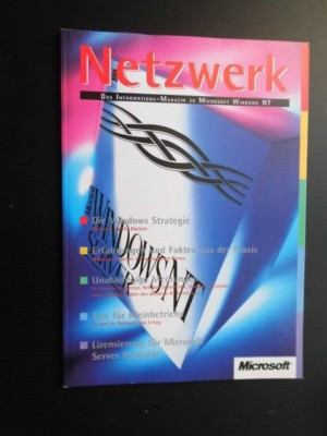 Netzwerk - Informations-Magazin zu Microsoft Windows NT - Strategie - u.a. 1994