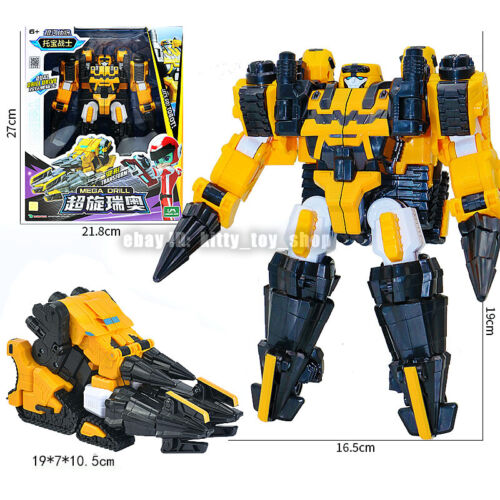 Tobot V Galaxy Detectives 8" Figur Fahrzeug Transformer Roboter Junge Spielzeug Alpha Plus - Bild 25 von 30