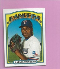 2021 Topps Heritage Rafael Montero #82 Texas Rangers