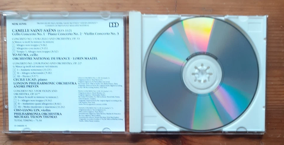 Saint-Saëns: Concertos • Ma/Licad/Lin - Bild 3 von 4