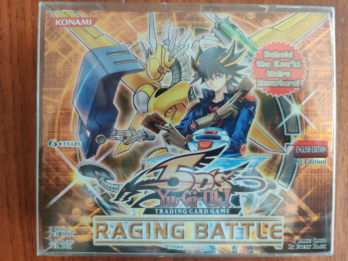 Yu-Gi-Oh! TCG Raging Battle Sealed Collectible Card Game Packs for