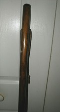Vtg. New old Stock Staff Turned Twisted Trail Blazer Wood Cane Walking Stick 55"