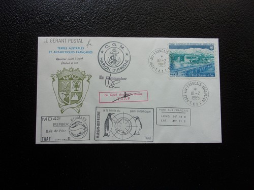 TAAF - enveloppe 10/2/1985 (B5)