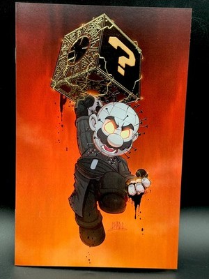NYCC 2025 Journey Into Fear #1 Super Lament Bros Virgin Embossed Pinhead Mario
