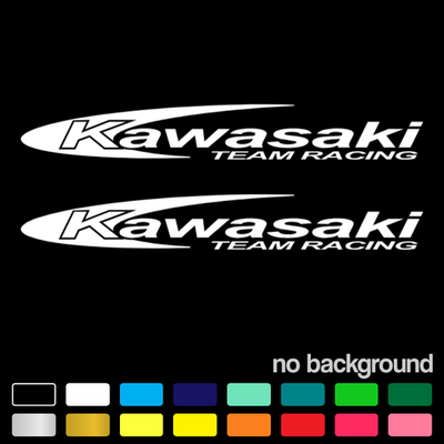 #ad #ad 2 Decal for Kawasaki Team Racing Sport Bike Fairing Vinyl Sticker Graphic Race $7.15
