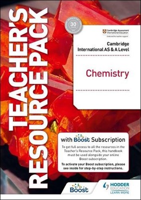 Cambridge International AS & A Level Chemistry Teacher's Resource Pack with Boos