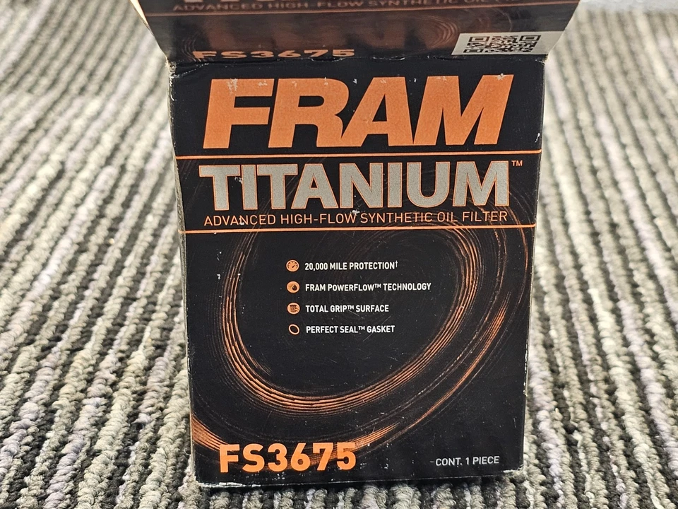 (QTY 2) FRAM FS3675 Titanium™ Oil Filter Fits 1981-1989 Buick Electra V8-5.0L - Image 4 of 4