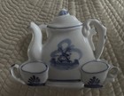Vintage Hand painted Delft 3D Knapkin Holder — photo 5