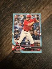 2018 Bowman Mike Siani 1st year Blue Paper #/499!