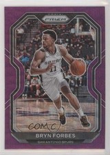 2020-21 Panini Prizm Purple Wave Prizm Bryn Forbes #232 02u3