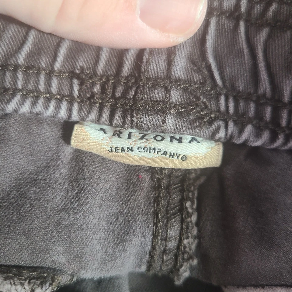 Jeans Arizona Jean Co estilo cargo niños talla 4 marrón oscuro 100 % algodón Foto 3 de 4