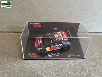 Modellauto Peugeot 208 Coyote World RX Belgium 2018 Loeb 1/43