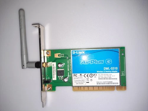 Carte Wifi PCI D-Link AirPlus G DWL-G510