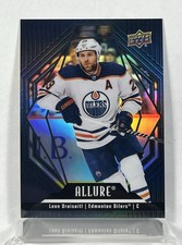 2022-23 Upper Deck Allure - Leon Draisaitl #81 Black Rainbow Variation Oilers 🔥