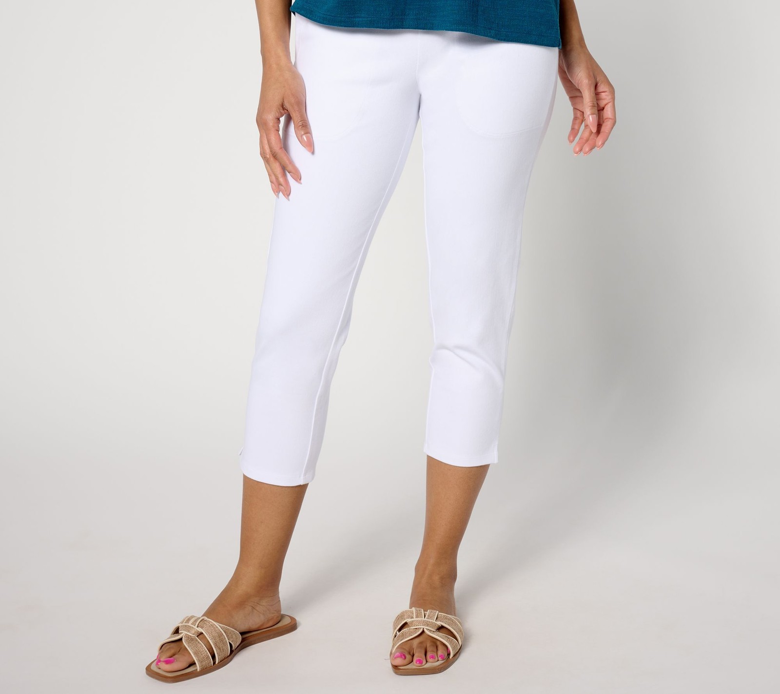 Women with Control Women's Pants Sz 2XS (XXS) Regular Prime White A643382