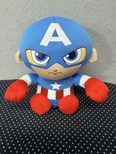 Ty Beanie Baby Captain America Marvel 6" Plush Stuffed Animal Toy