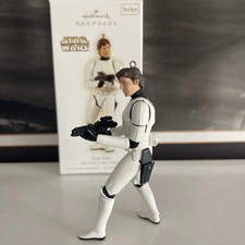 Hallmark Star Wars han solo stormtrooper Ornament A New Hope MIB 2009 -11-6-255A