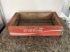 Vintage Coca-Cola Wooden Crate - Authentic Rustic Coca-Cola Wooden Crate