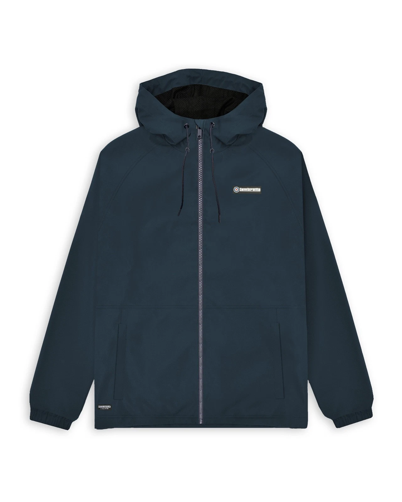 Lambretta Mens Navy Ripstop Hooded Classic Jacket Coat