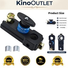 Quick Disconnect Battery Cut Off Switch - 12v24v Universal For Rvs And Boats